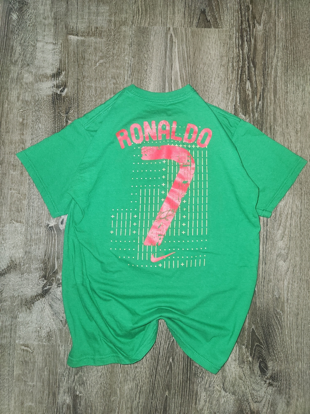 Nike Ronaldo Portugal Size Small Graphic Tee 2010